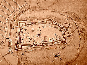 Великолукская крепость в XVII веке