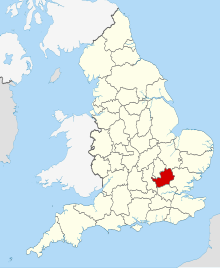 Хартфордшир на карте