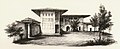 Дом в Тирнавосе (Фессалия), литография Луи Дюпре 1827 года