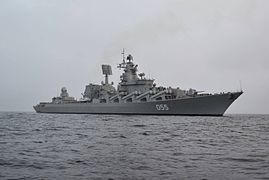 «Маршал Устинов» в Баренцевом море, 2017 год