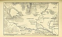 Ситуационная карта района Эривани, Эчмиадзина и Сардарапата