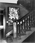 Marcel Duchamp, Nude Descending a Staircase, No. 2, in the Frederick C. Torrey home, c. 1913