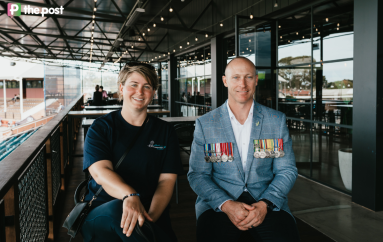 Footy legends help veterans score new goals