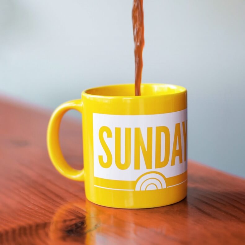 Sunday TODAY with Willie Geist Ceramic Mug