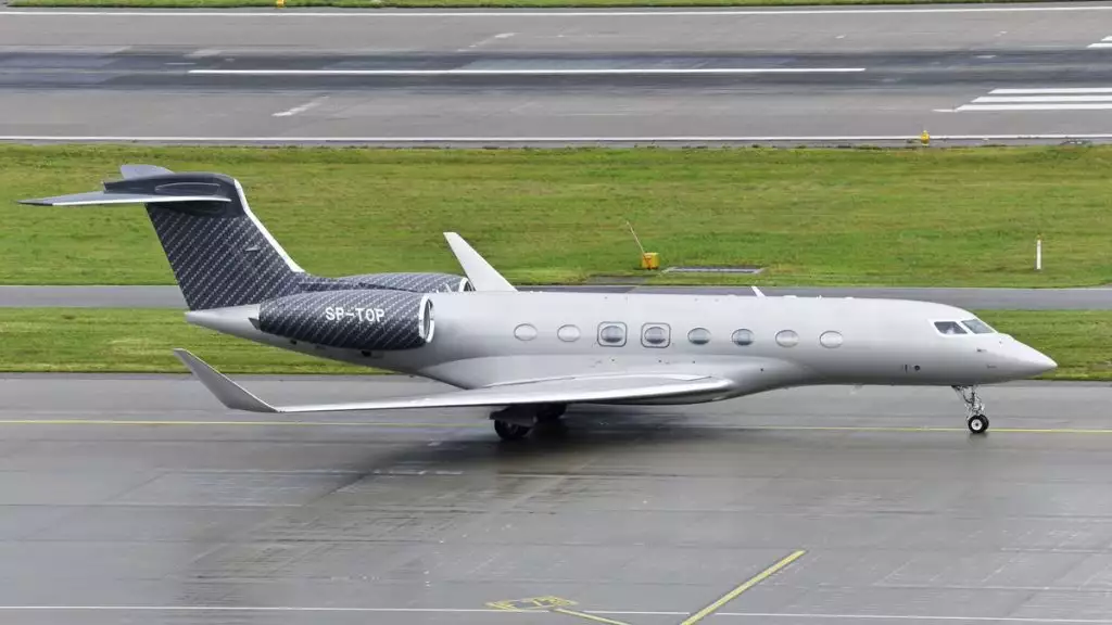 SP-TOP • Gulfstream G650ER • owner Jerzy Starak