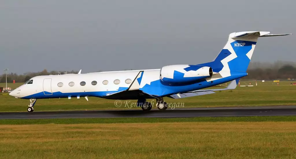 N312P – Gulfstream G550 – Pritzker Family Foundation