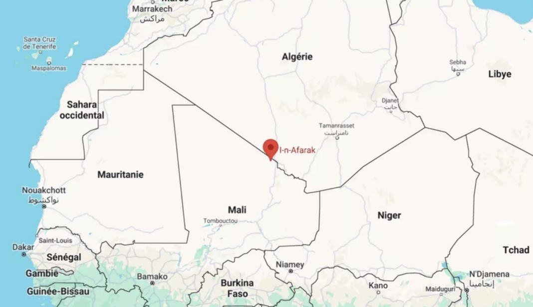 Inafarak au Mali. © Capture d'écran Google Maps