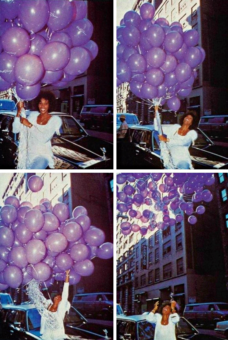 whitney-houston:
““Whitney Houston celebrating her 24th birthday, 1987
” ”