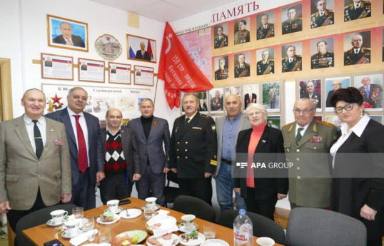 Moskvada Həzi Aslanov adına Veteranlar Təşkilatı yaradılıb - FOTO 