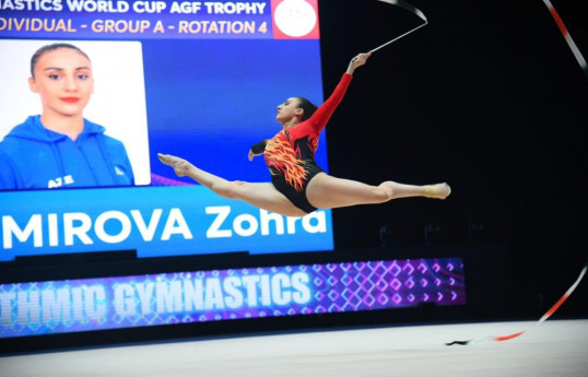 Azərbaycan yığması Bakıda keçirilən Dünya kubokunda növbəti medalı qazanıb