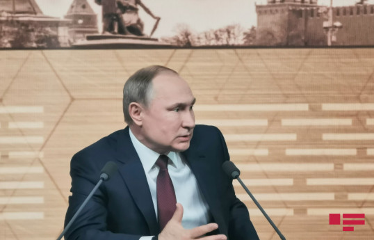 Rusiya Prezidenti Vladimir Putin Rusiya-Azərbaycan münasibətlərindən danışıb