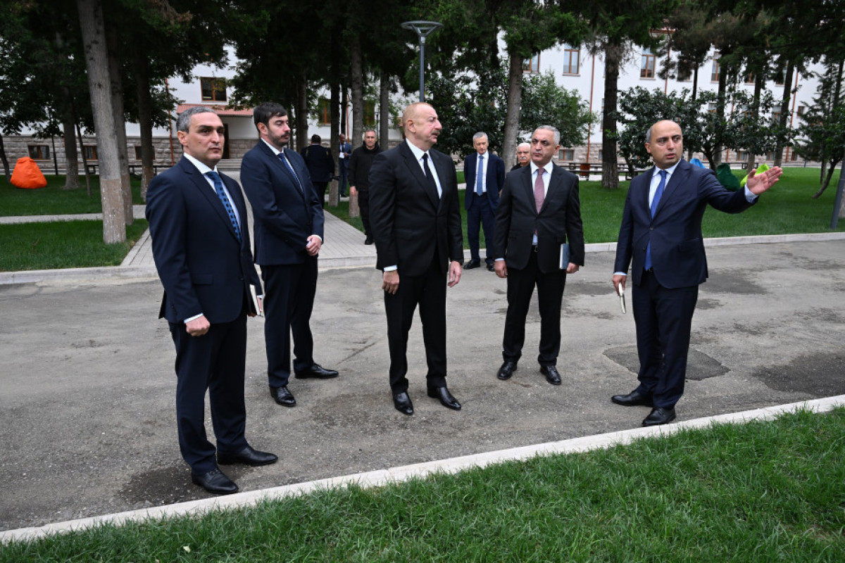 Prezident Xankəndi şəhərində Qarabağ Universitetinin açılışında iştirak edib - YENİLƏNİB 3 