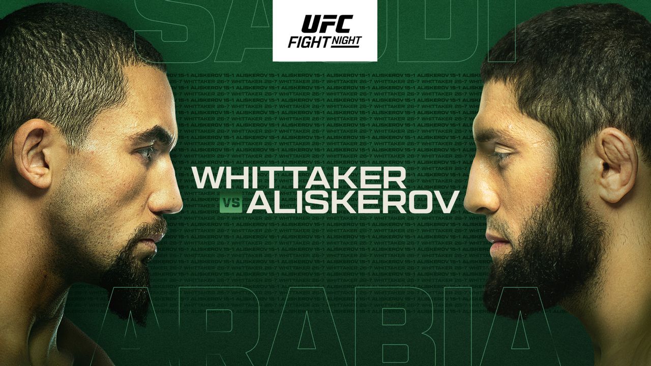 UFC Fight Night: Whittaker vs. Aliskerov (Main Card)