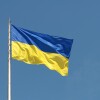 Image of Ukraine flag at Kiev