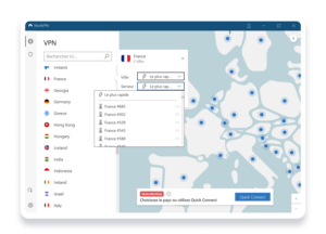 NordVPN quick connect