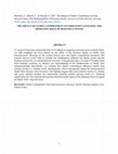 Research paper thumbnail of THE IMPACT OF FAMILY COMMITMENT ON FIRM INNOVATIVENESS: THE MEDIATING ROLE OF RESOURCE STOCKS