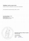 Research paper thumbnail of Oppfølging, respekt og empowerment Somalieres forståelse og hjelpepraksis ved psykososiale vanskeligheter