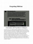 Research paper thumbnail of Forgetting Oblivion