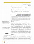 Research paper thumbnail of Benedetti,  A.,  Salizzi,  E.  &  Millán,  M.  R. 2024. Metáforas  y  analogías  zoológicas  en  la  construcción  conceptual  de  sujetos y prácticas fronterizas. Estudios Fronterizos, 25, e141