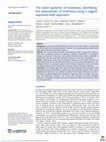 Research paper thumbnail of The silent epidemic of loneliness identifying the antecedents of loneliness using a lagged exposure-wide approach