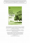 Research paper thumbnail of Building a family firm image: How family firms capitalize on their family ties