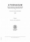 Research paper thumbnail of Recensione di: C. Neri (ed.), Saffo. Testimonianze e frammenti, Berlin-Boston 2021, «Athenaeum»  111 (2023), pp. 679-685.