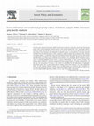 Research paper thumbnail of Insect infestation and residential property values: A hedonic analysis of the mountain pine beetle epidemic