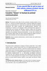 Research paper thumbnail of Andrason, A. 2024. Conative “kisses” in human-to-animal communication. Lodz Papers in Pragmatics 20/1: 1-27