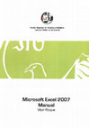 Research paper thumbnail of Microsoft EXCEL 2007 Manual