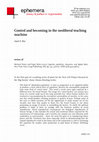 Research paper thumbnail of Rai, Control and Becoming in the Neoliberal Teaching Machine