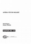 Research paper thumbnail of Afrika Vizyon Belgesi