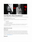 Research paper thumbnail of  Can Muslims Wear Dreadlocks?