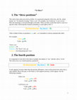 Research paper thumbnail of Arabic Grammar Note: عند