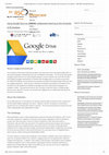 Research paper thumbnail of Using Google Docs as a tool for collaborative learning at the University of St Andrews