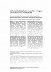 Research paper thumbnail of Las humanidades digitales en español y portugués. Un estudio de caso: DíaHD/DiaHD