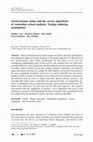 Research paper thumbnail of Socioeconomic status and the career aspirations of Australian school students: Testing enduring assumptions