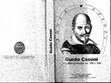 Research paper thumbnail of Alcune lettere inedite di Guido Casoni