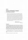 Research paper thumbnail of Fasting and Feasting in Hamlet