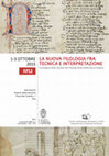 Research paper thumbnail of Pisa, 2 ottobre 2015, Convegno SFLI. "Episodi della fortuna volgare del trattatello antimatrimoniale De nuptiis"