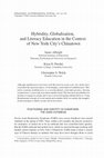 Research paper thumbnail of Hybridity, Globalisation, and Literacy Education in the Context of New York City’s Chinatown