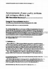 Research paper thumbnail of Announcements of asset-quality problems and contagion effects in the life insurance industry