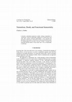 Research paper thumbnail of Naturalism, Death, and Functional Immortality