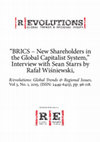 Research paper thumbnail of NEW SHAREHOLDER IN THE GLOBAL CAPITALIST SYSTEM - Interview with Sean Starrs