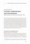 Research paper thumbnail of Zwischen Antifeminismus und Antisemitismus. Jüdische Frauen an der Wiener Universität 1897-1938