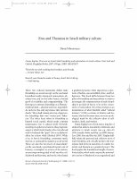 Research paper thumbnail of Eros and Thanatos in Israeli military culture. Review of "The Men We Loved" by Danny Kaplan (English)