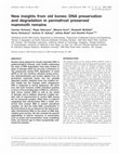 Research paper thumbnail of New insights from old bones: DNA preservation and degradation in permafrost preserved mammoth remains