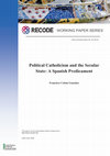 Research paper thumbnail of Political Catholicism and the Secular State: A Spanish Predicament