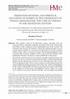 Research paper thumbnail of TRIDENTINE RENEWAL AND SPIRITUAL EDUCATION OF WOMEN IN THE EXPERIENCE OF FEMALE MONASTICISM. THE CASE OF VERONA IN THE SIXTEENTH CENTURY