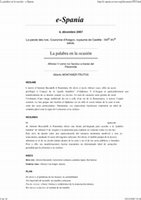 Research paper thumbnail of La palabra en la ocasión: Alfonso V como Rex Facetus a través del Panormita