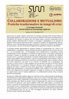 Research paper thumbnail of Collaborazione e Mutualismo. Pratiche trasformative in tempi di crisi (Convegno SIAA 2017)